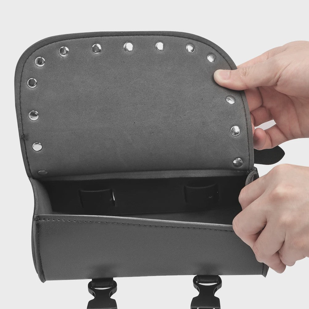 Universele Motor Fork Bag - Waterdichte Lederen Opbergtas voor Gereedschap