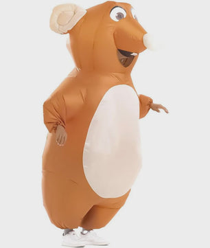 Opblaasbaar Muis Kostuum voor Volwassenen - Grappig Feest & Halloween Outfit