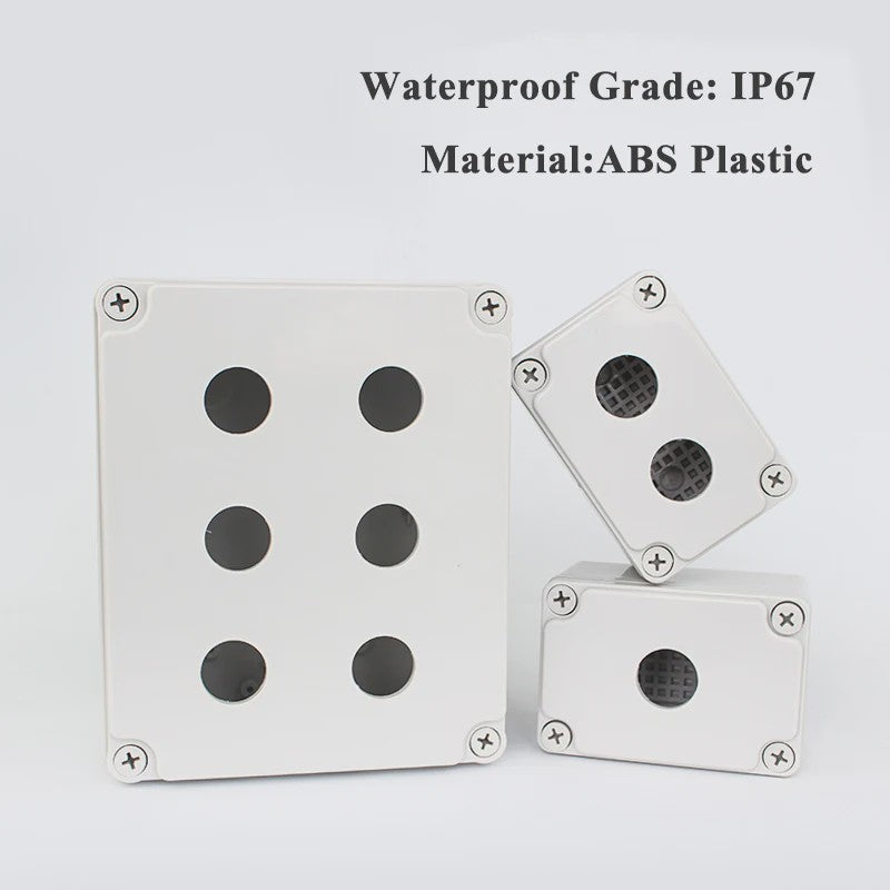 Waterproof Plastic Enclosure Box Electronic Electrical Project Box ABS Outdoor Junction Box Housing IP67 Project Instrument Case