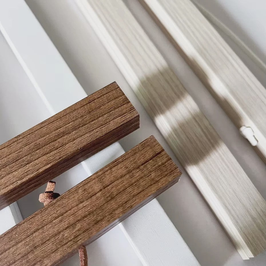 Magnetische Poster Hanger Frame van Teak Hout (21-50cm) - Wanddecoratie Ophangsysteem