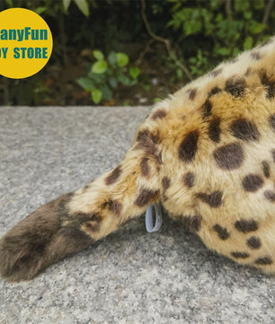 Realistische Hyena Pluche Knuffel - Levensechte Gevlekte Hyena Speelgoed - 26cm