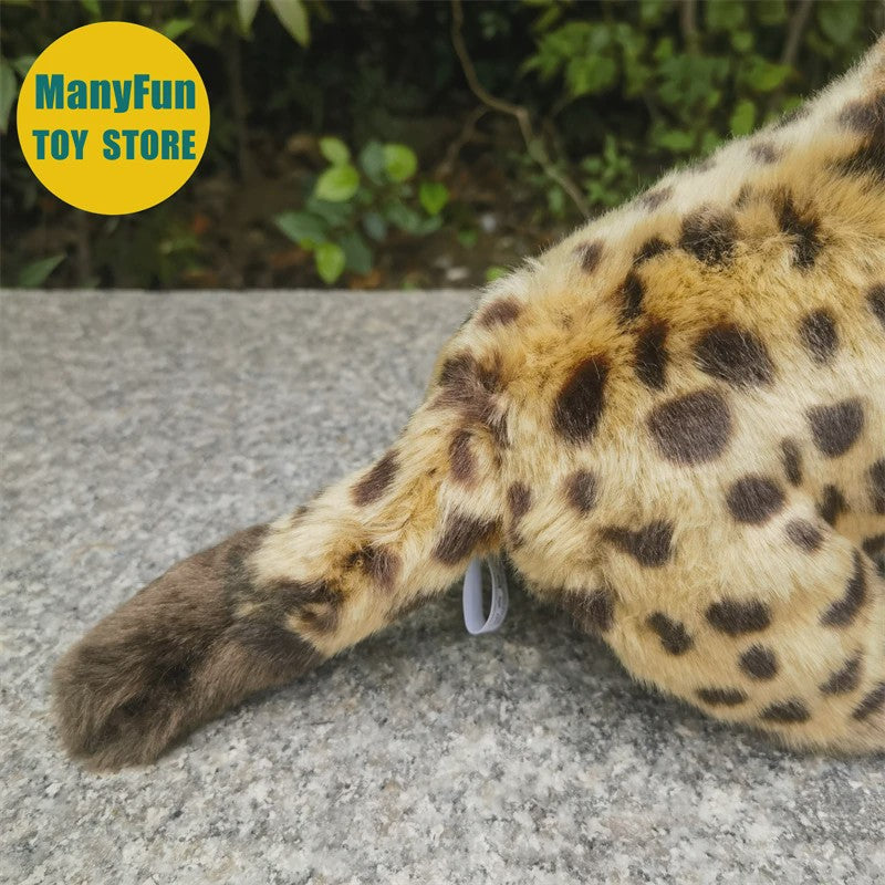Realistische Hyena Pluche Knuffel - Levensechte Gevlekte Hyena Speelgoed - 26cm