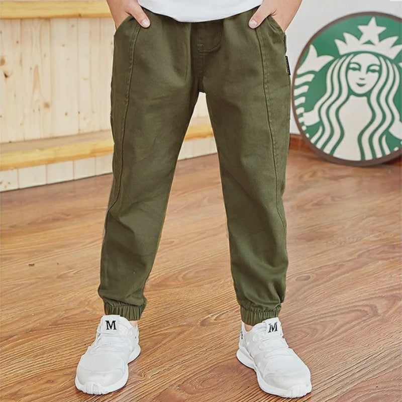 Jongens Broek Katoen Lente Herfst Casual Sport Broek Kinderen 3-13 Jaar