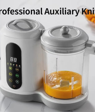 4-in-1 Slimme Babyvoeding Maker: Stoom, Pureer & Mix met Digitaal Display