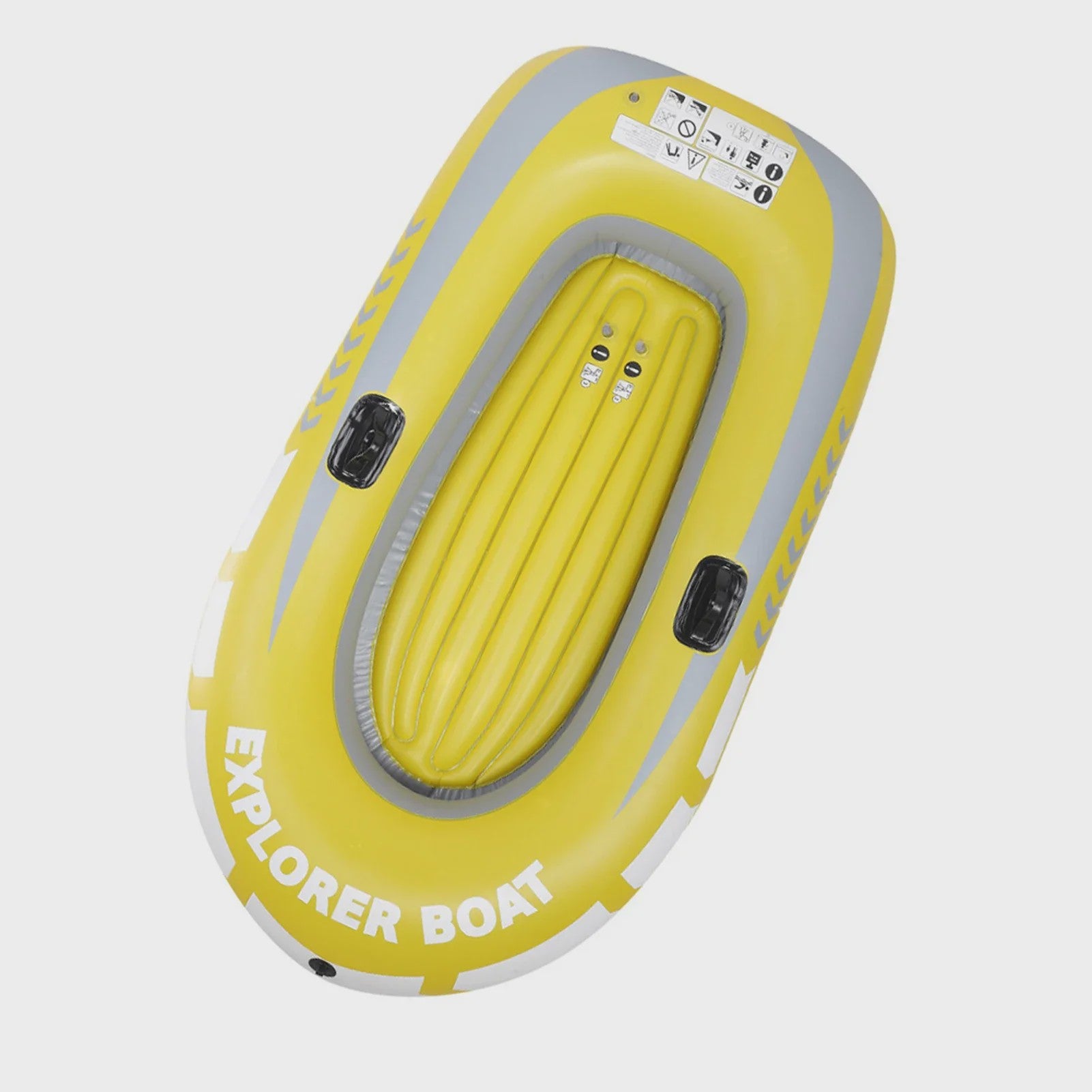 Opblaasbare Kano voor 2 Personen - PVC Roeiboot voor Vissen, Driften & Duiken