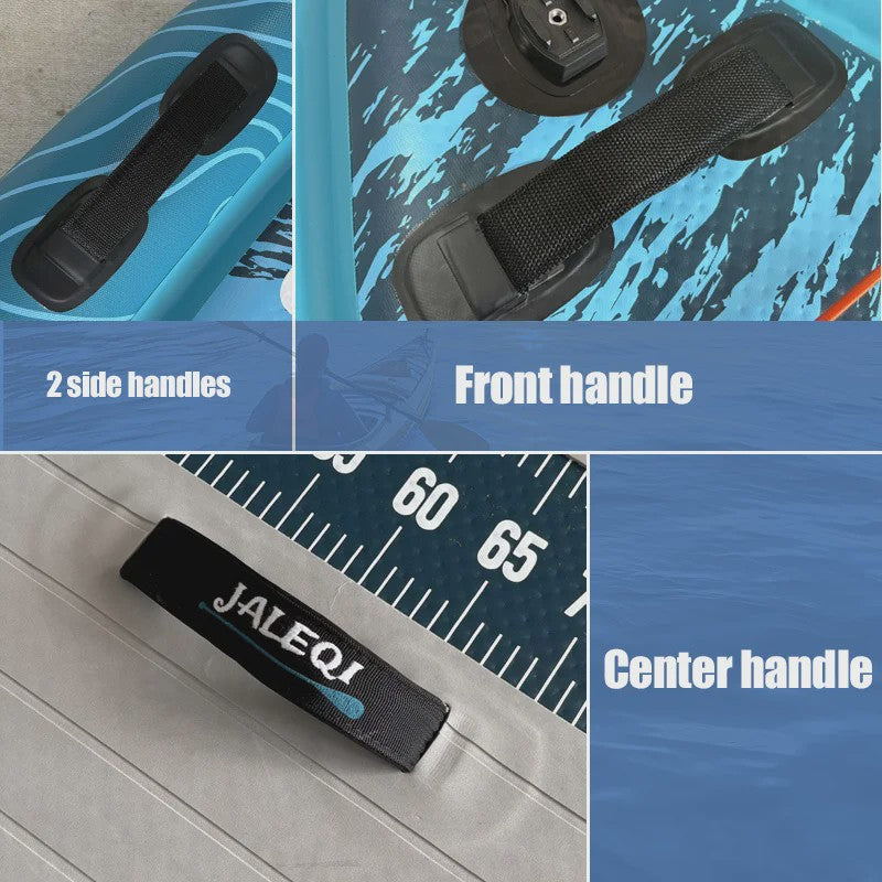 SEA BEAST 335CM Opblaasbare Vis Kajak - Complete Set met Stoel