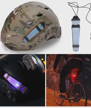 Tactisch Helm Signaallicht - Waterdicht, IR Strobe & Veiligheidsknipperlicht voor Outdoor
