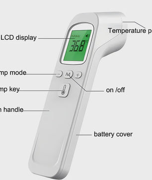 Contactloze Infrarood Thermometer - Snel en Nauwkeurig Lichaamstemperatuur Meten