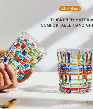 PINNY Kristallen Glas 300ML - Stained Crystal, Vintage Stijl