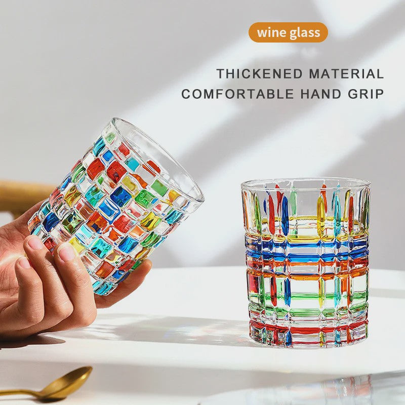 PINNY Kristallen Glas 300ML - Stained Crystal, Vintage Stijl