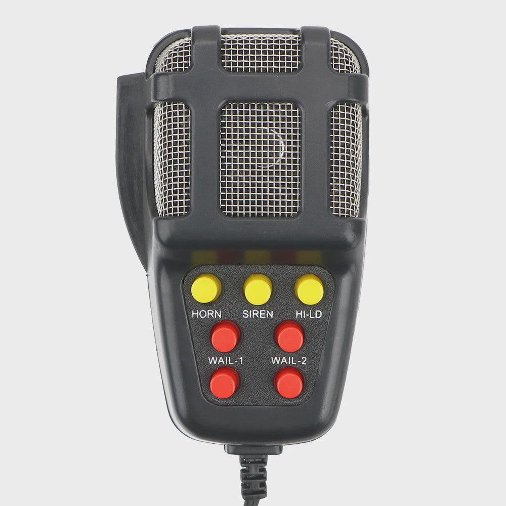 12V Auto Alarm Systeem: Luidspreker, Megafon, Sirene & Hoorn met Microfoon