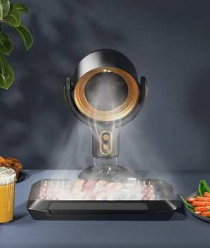 Draagbare Afzuigkap voor Bureau | Oplaadbaar met Luchtfilter voor Keuken, BBQ & Hot Pot