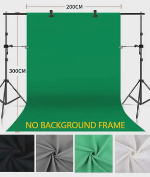 Professionele Fotografie Achtergronddoek - Katoen Muslin (Groen, Wit, Zwart, Grijs)