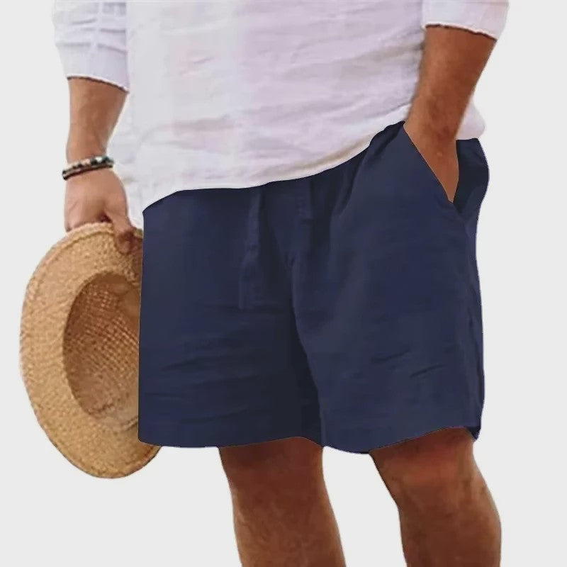 Lichtgewicht Heren Katoenen Shorts - Comfortabel voor Sport, Strand & Casual