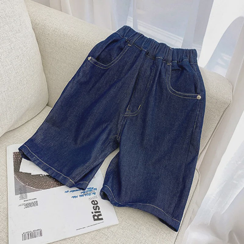 Zomerse Denim Shorts voor Jongens | Comfortabele Losse Pasvorm | 3-12 Jaar