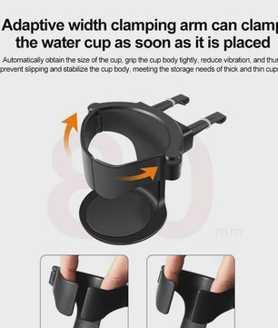 Universele Auto Air Vent Bekerhouder - Verstelbaar voor Koffie, Water & Meer