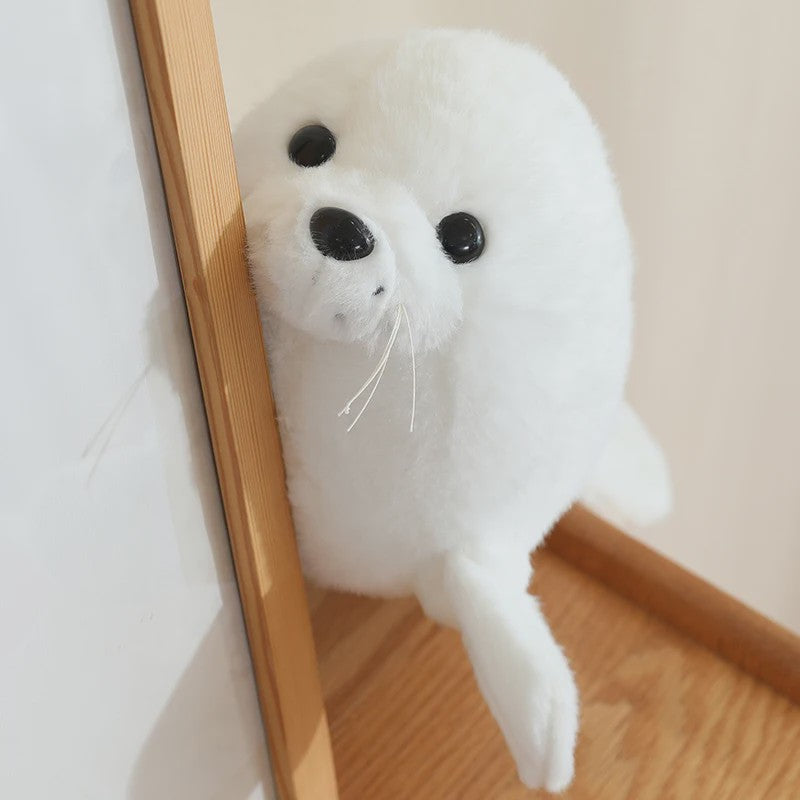 Kawaii Pluche Dieren Knuffels: Walvis, Dolfijn, Haai & Zeehond - 28cm