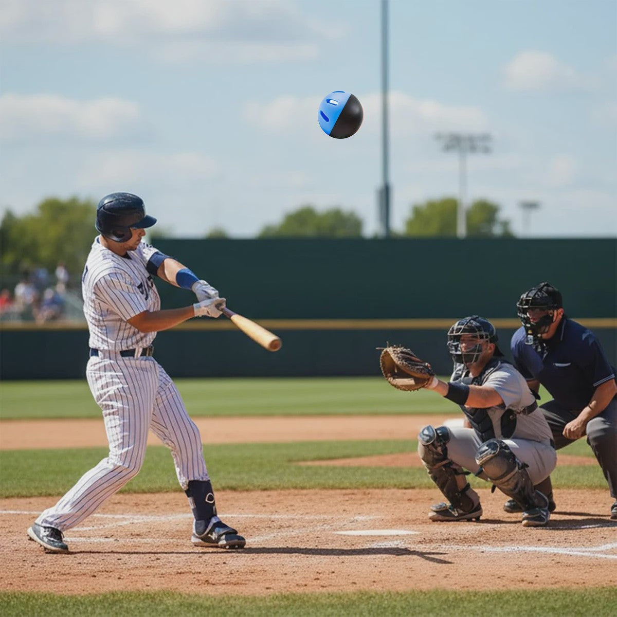 Set van 4 of 8 Baseball & Softball Trainingsballen - Beperkte Vlucht, Onbreekbaar, Indoor/Outdoor