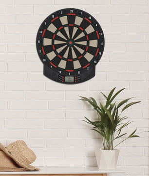 Elektronisch Dartbord met Automatische Score - 26 Spellen, 8 Spelers, Inclusief 6 Darts