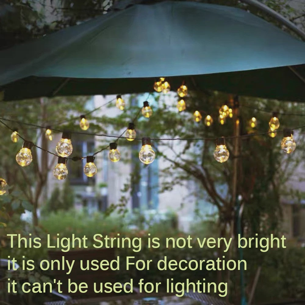 Solar LED Slinger Verlichting - Sfeervolle Tuindecoratie met 10/20/38 Lampjes