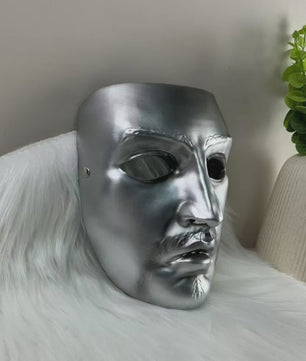 Handgemaakte Resin Masker: Halloween, Easter & Cosplay - Baldwin IV Stijl