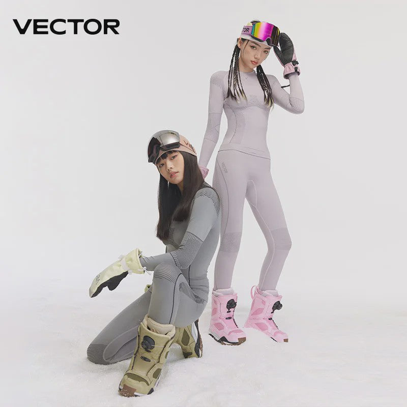 VECTOR Thermisch Ondergoed Set Dames Heren - Sneldrogend & Warm