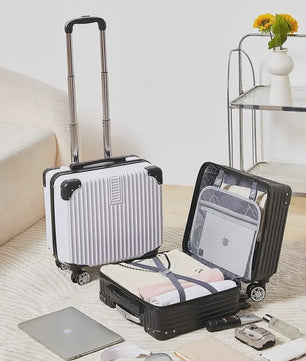 18-inch Trolley Koffer met Bekerhouder - Stijlvol en Praktisch Reisbagage