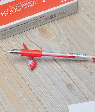 Set Gel Pen 0.5mm Rood - 4, 8 of 12 Stuks - Vloeiend Schrijven voor Kantoor en School