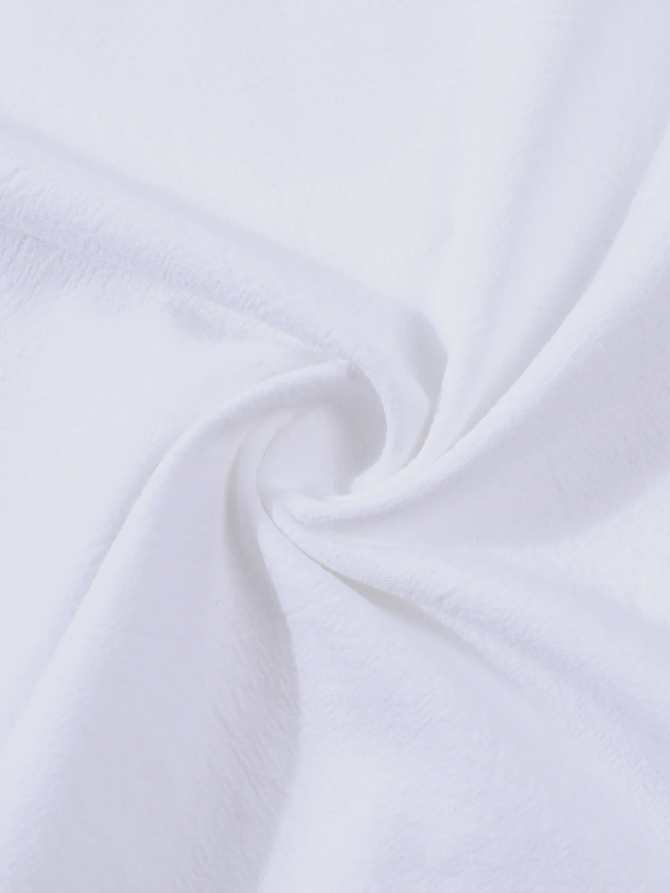 Herenshirt met Opstaande Kraag en Korte Mouwen - Katoen Linnen Mix - Casual Henley Stijl