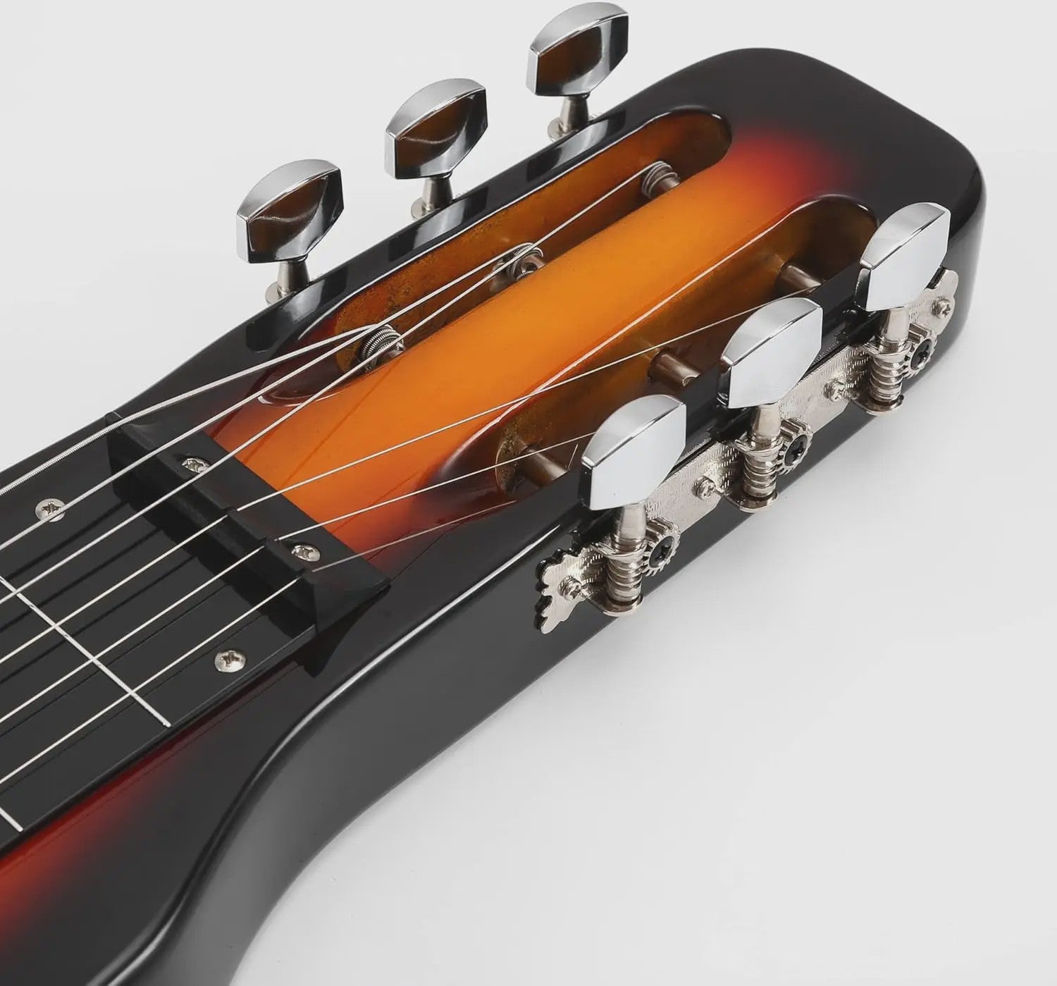 Elektrische Lap Steel Gitaar met Gigbag en Slide Bar - Sunburst