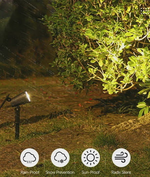 Solar LED Spot Verlichting - Waterdichte Buitenlamp voor Tuin, Pad & Landschap