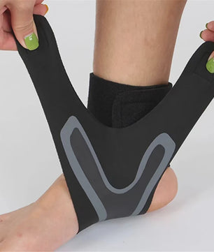 Comfortabele Enkelbrace met Compressie - Ademend & Ondersteunend voor Sport