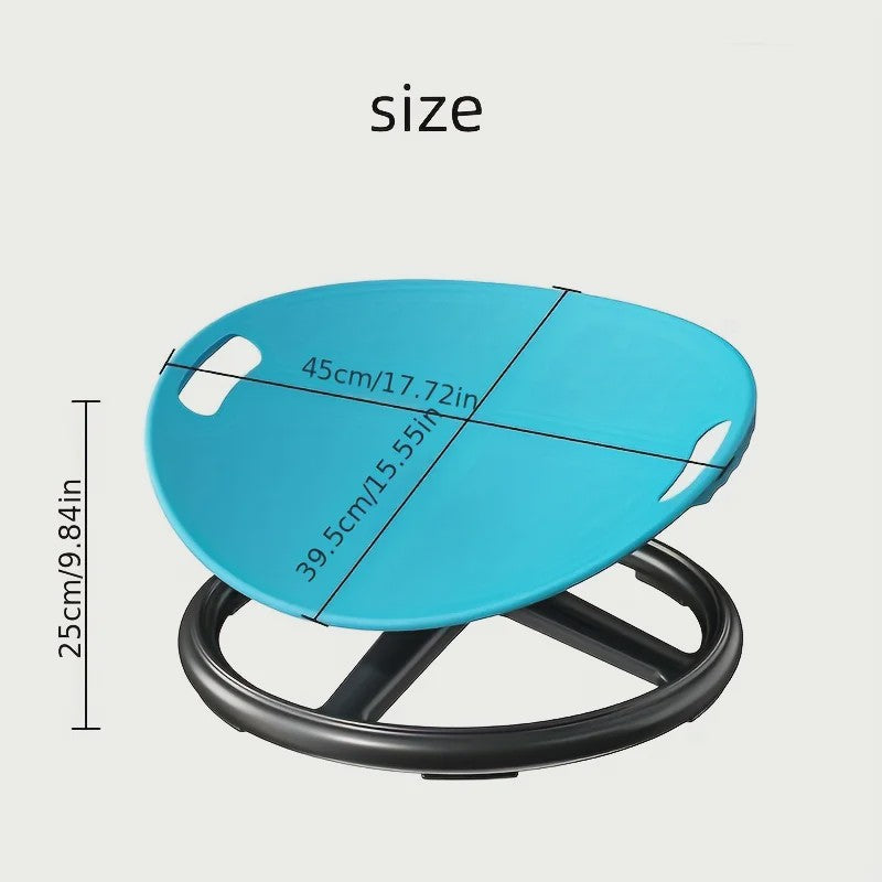 Ergonomische Draaistoel Sensorische Stoel - Eierschaal Design, Antislip & Duurzaam Plastic