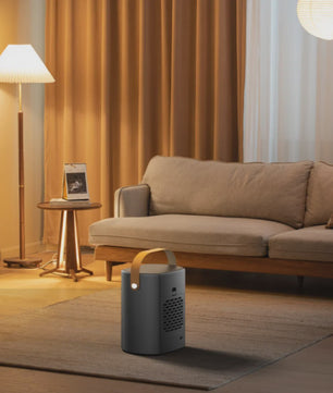 Compacte Keramische Kachel met Thermostaat - Stille Mini Verwarming voor Thuis & Kantoor