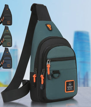 Waterdichte Heren Crossbody Schoudertas - Outdoor, Fietsen & Reizen