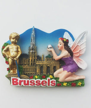 België Koelkastmagneet - Souvenir & Reistafel voor Huisdecoratie