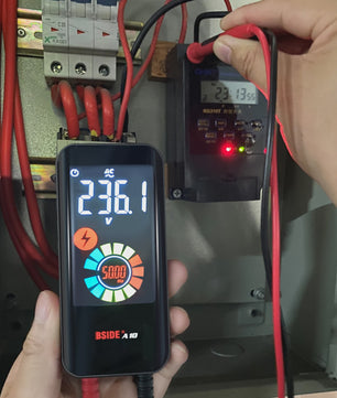 BSIDE A10 Digitale Multimeter - True RMS, NCV, Capaciteit & Frequentie Tester