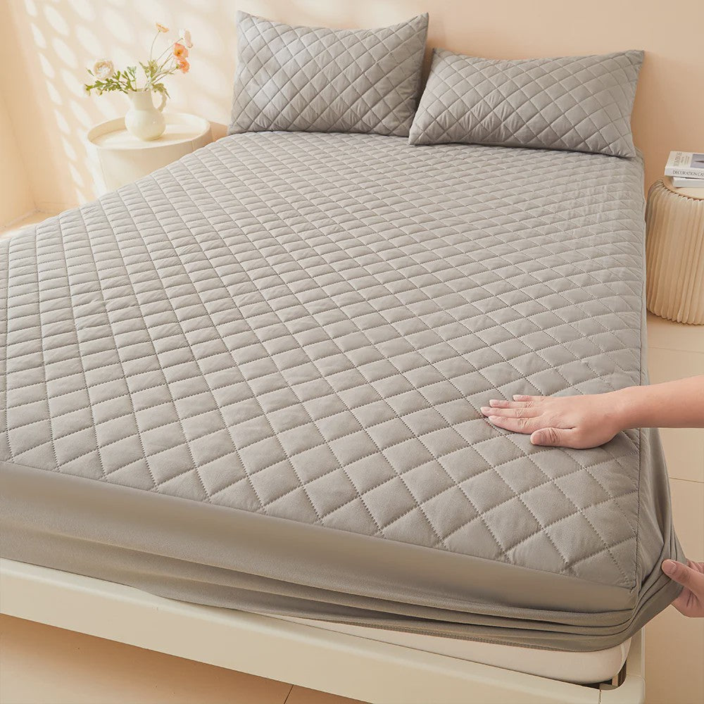 Waterdichte Molton Hoeslaken - Gewatteerd & Wasbaar - Beschermt Matras