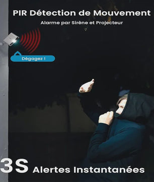 Set van 2 ieGeek 2K Draadloze WiFi Beveiligingscamera's met Batterij, Kleuren Nachtzicht, AI & PIR Bewegingsdetectie - Buiten/Binnen