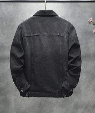 Herren Denim Werkjas - Vintage Stijl Herfst/Winter