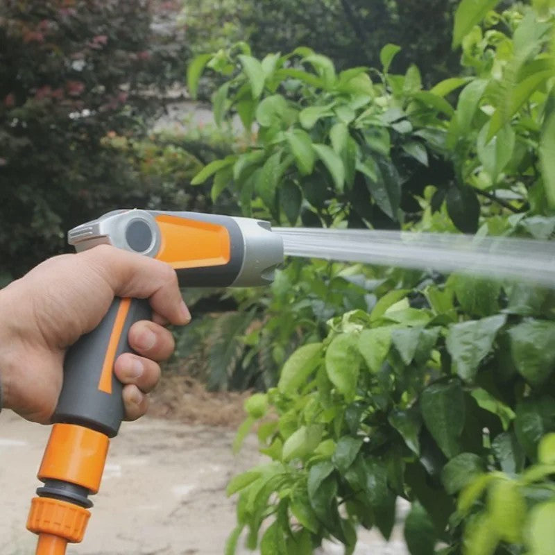 Multifunctionele Hogedruk Tuinspuit – 4 standen voor water geven en auto wassen