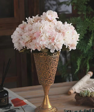 Kunstbloemen Hydrangea - Zijde Boeketten voor Bruiloft, Decoratie & Feest