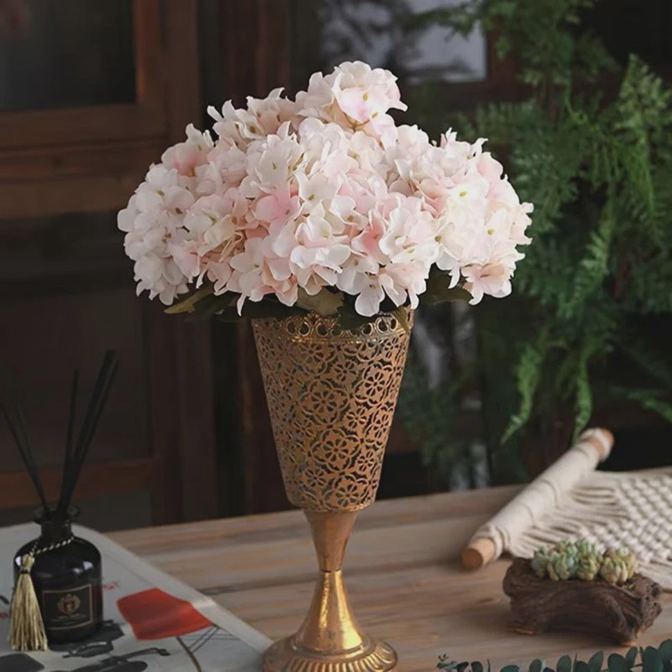 Kunstbloemen Hydrangea - Zijde Boeketten voor Bruiloft, Decoratie & Feest