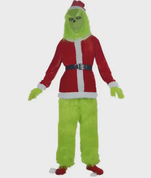 Grinch Kerstkostuum - Compleet Cosplay Outfit voor Feestjes en Cosplay