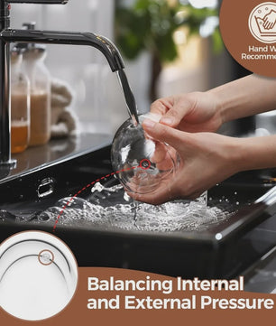 Dubbelwandige Glazen Mokken (80-450ml) - Ideaal voor Koffie, Thee & Espresso