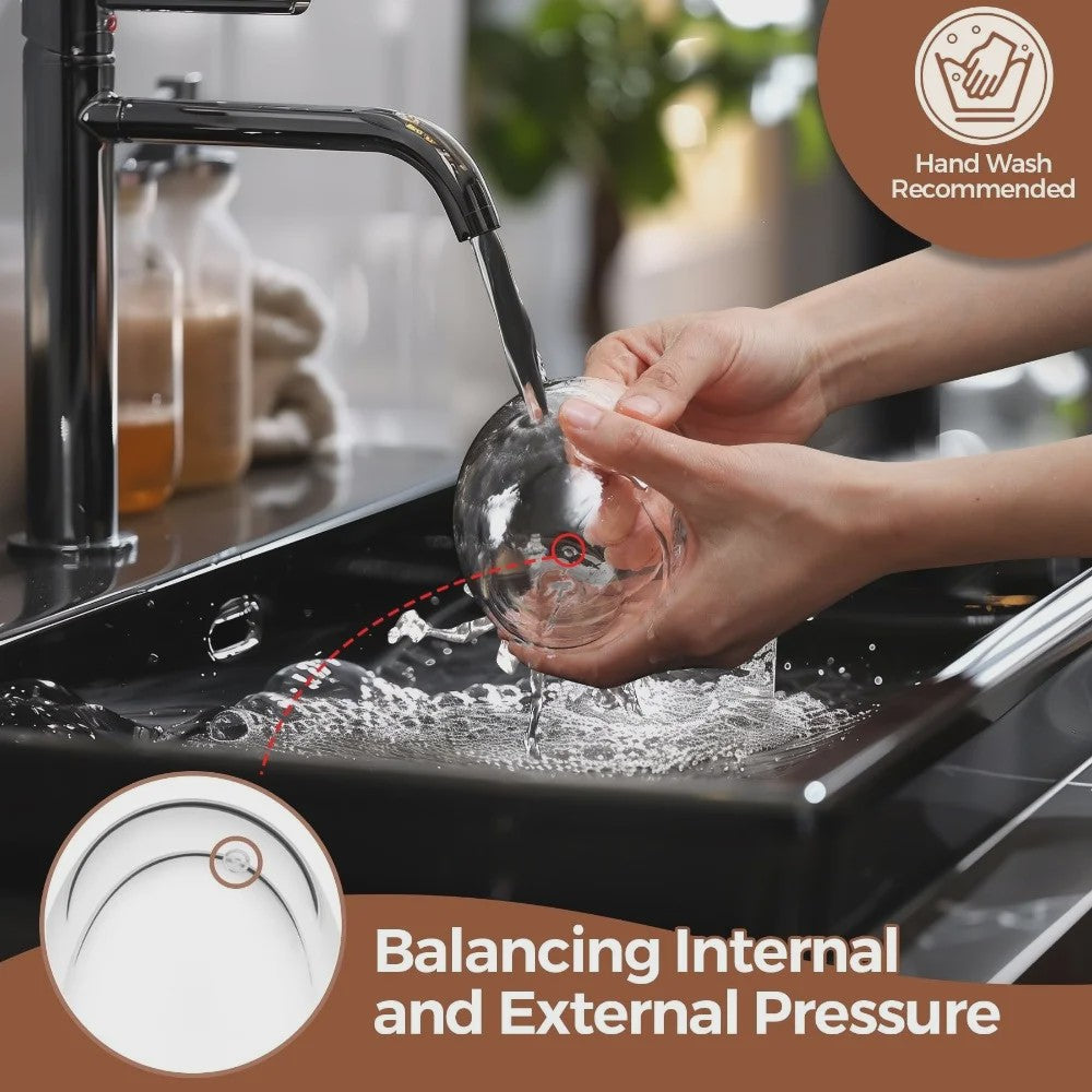Dubbelwandige Glazen Mokken (80-450ml) - Ideaal voor Koffie, Thee & Espresso