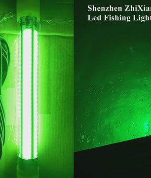 Krachtige LED Onderwater Vislamp | 20W/60W Vis Aas Lamp | IP68 Waterdicht