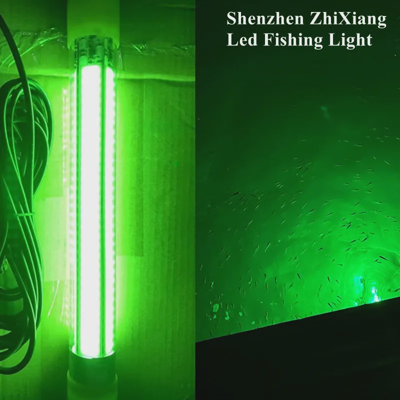 Krachtige LED Onderwater Vislamp | 20W/60W Vis Aas Lamp | IP68 Waterdicht