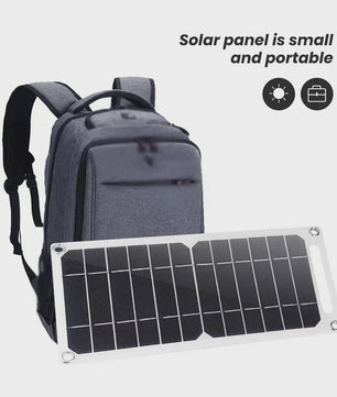 35W Sunpower Draagbaar Zonnepaneel met USB - Ideaal voor Powerbank, Telefoon, Outdoor & Camping