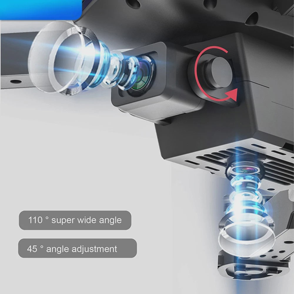 E99 Opvouwbare Drone met 4K HD Camera & Afstandsbediening - 6-Assige Gyro